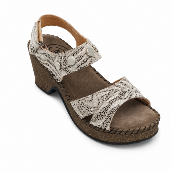 Ανατομικά Γυναικεία Πέδιλα Broker-6120 26ZEBRA BEIGE